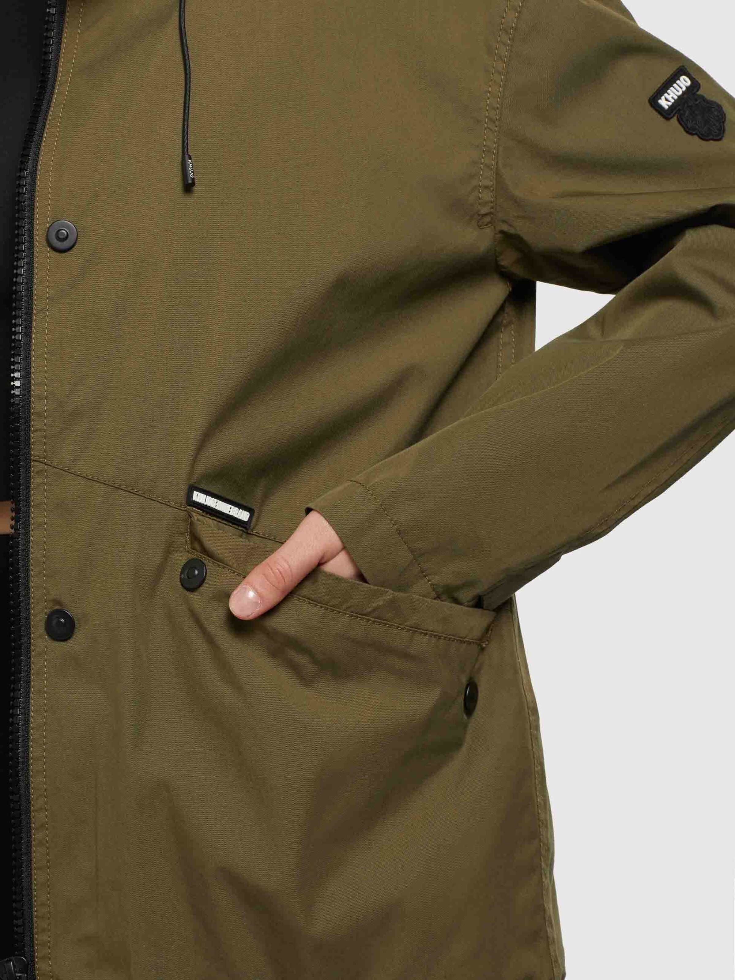 Frauen Jacken khujo Jacke 'FRIPS' in Oliv - SY33203 Frauen Jacken khujo Jacke 'FRIPS' in Oliv - SY33203