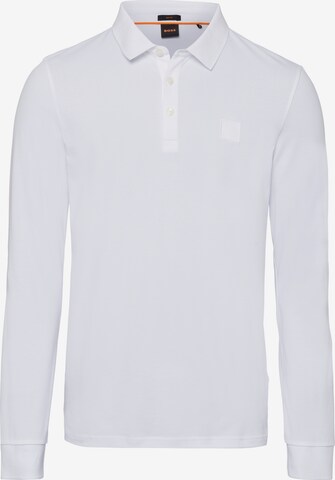 BOSS - Camisa 'Passerby' em branco: frente