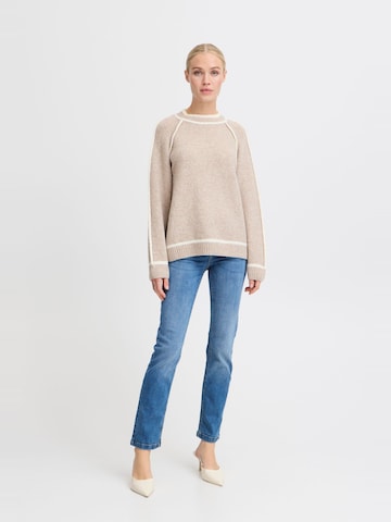 Pull-over ' NINNA W.' b.young en beige