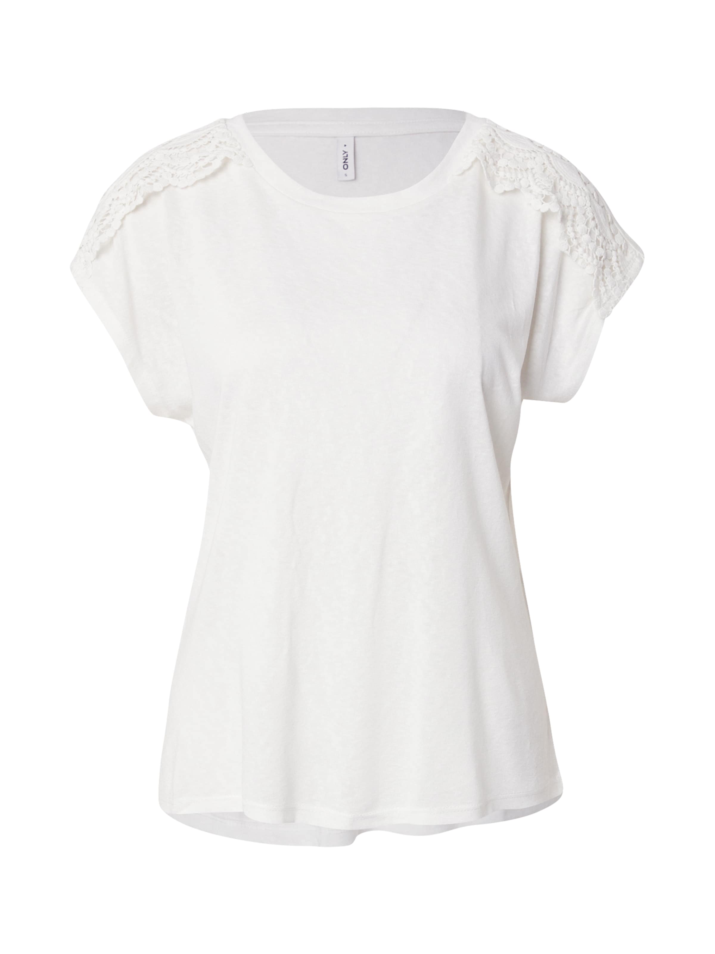 ONLY Футболка 'ONLSIA' в Белый: спереди