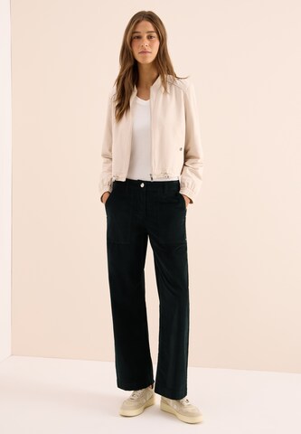 CECIL Wide Leg Hose in Grün