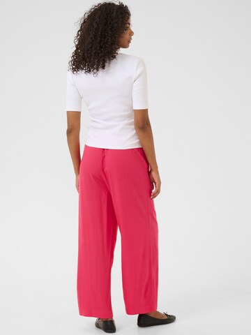 Kaffe Wide leg Pants in Purple