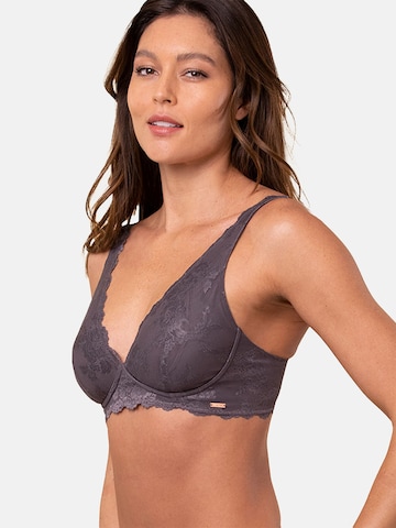 Royal Lounge Intimates Triangle Bra ' Royal Dream ' in Grey