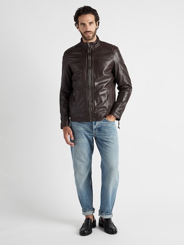 Veste mi-saison JCC en marron