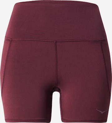 raudona HOKA Siauras Sportinės kelnės 'ELARO 5': priekis