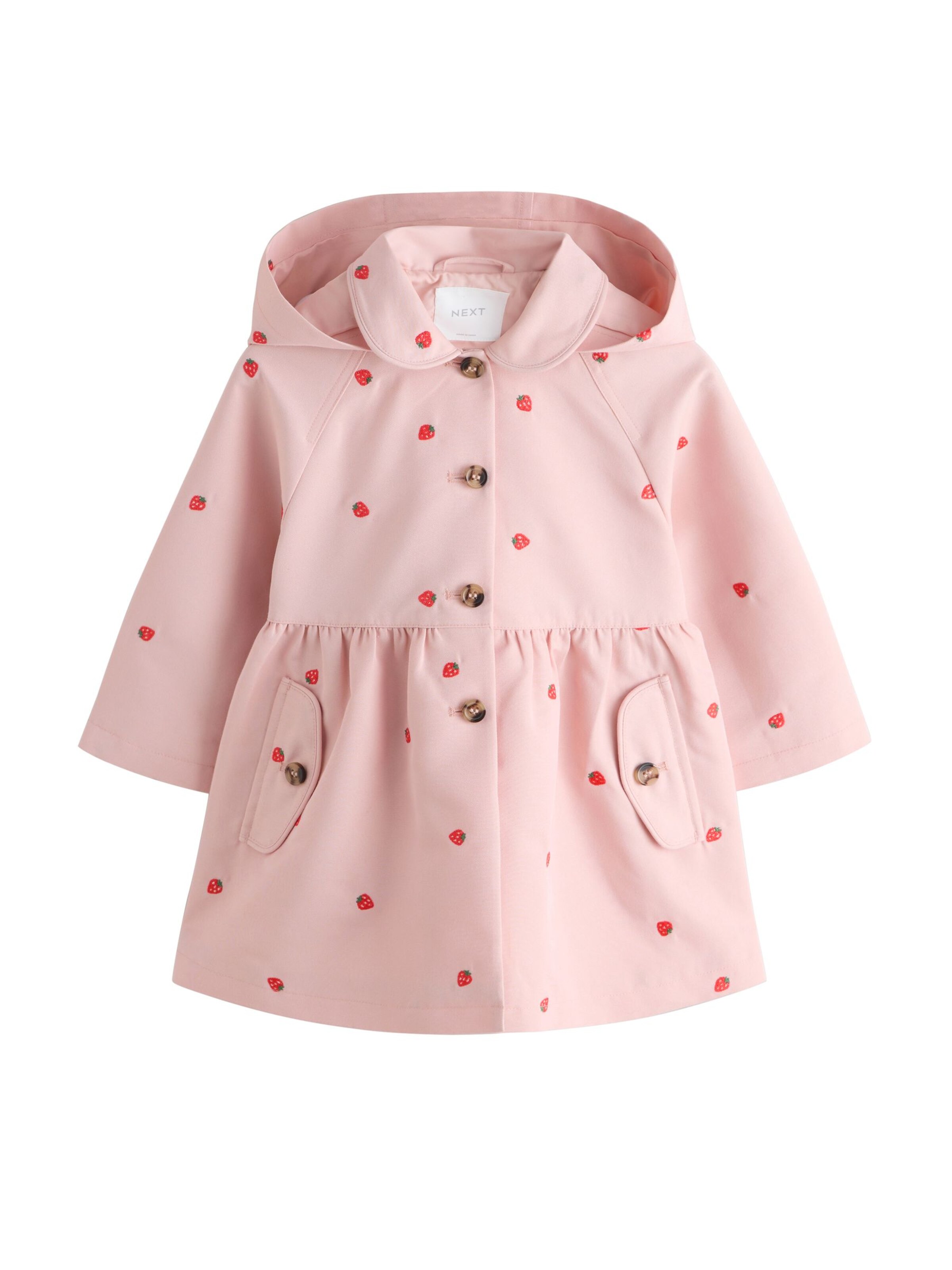 Next Mantel in Pink: Vorderseite