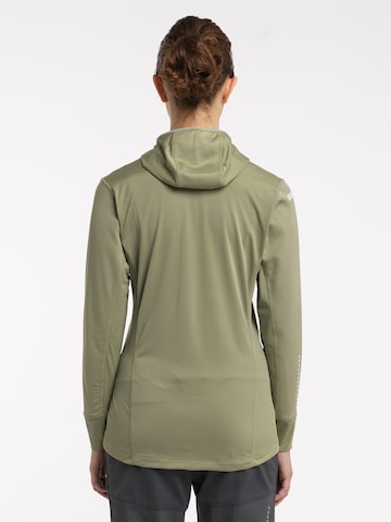 Haglöfs Athletic Zip-Up Hoodie 'L.I.M' in Green