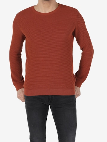 Colin's Pullover in Rot: Vorderseite