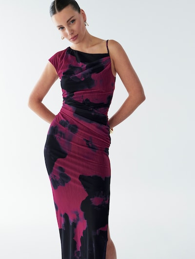 BWLDR Dress 'Chelsea' in Marine blue / Dark pink, Item view