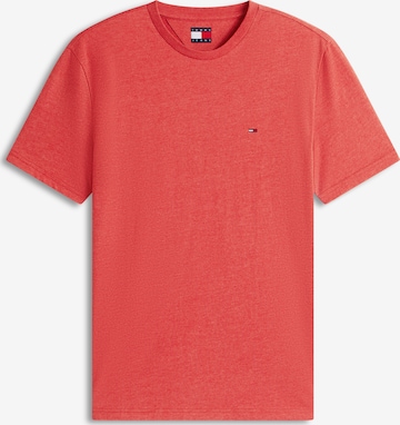 raudona Tommy Jeans Marškinėliai 'JASPE': priekis