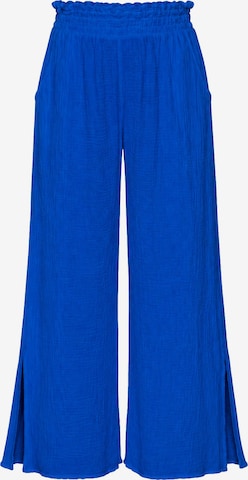 SASSYCLASSY Loosefit Byxa i blå: framsida