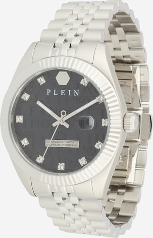 Montre à affichage analogique Philipp Plein Watches en argent : devant
