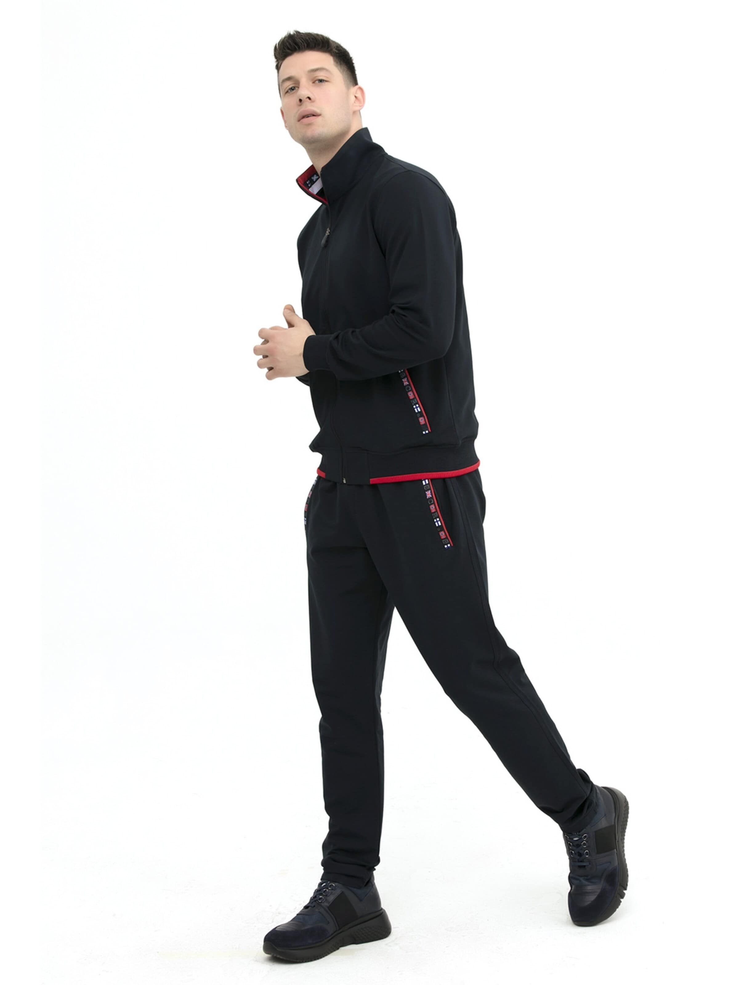 SCR. Sweat jacket 'SHEM' in Blue
