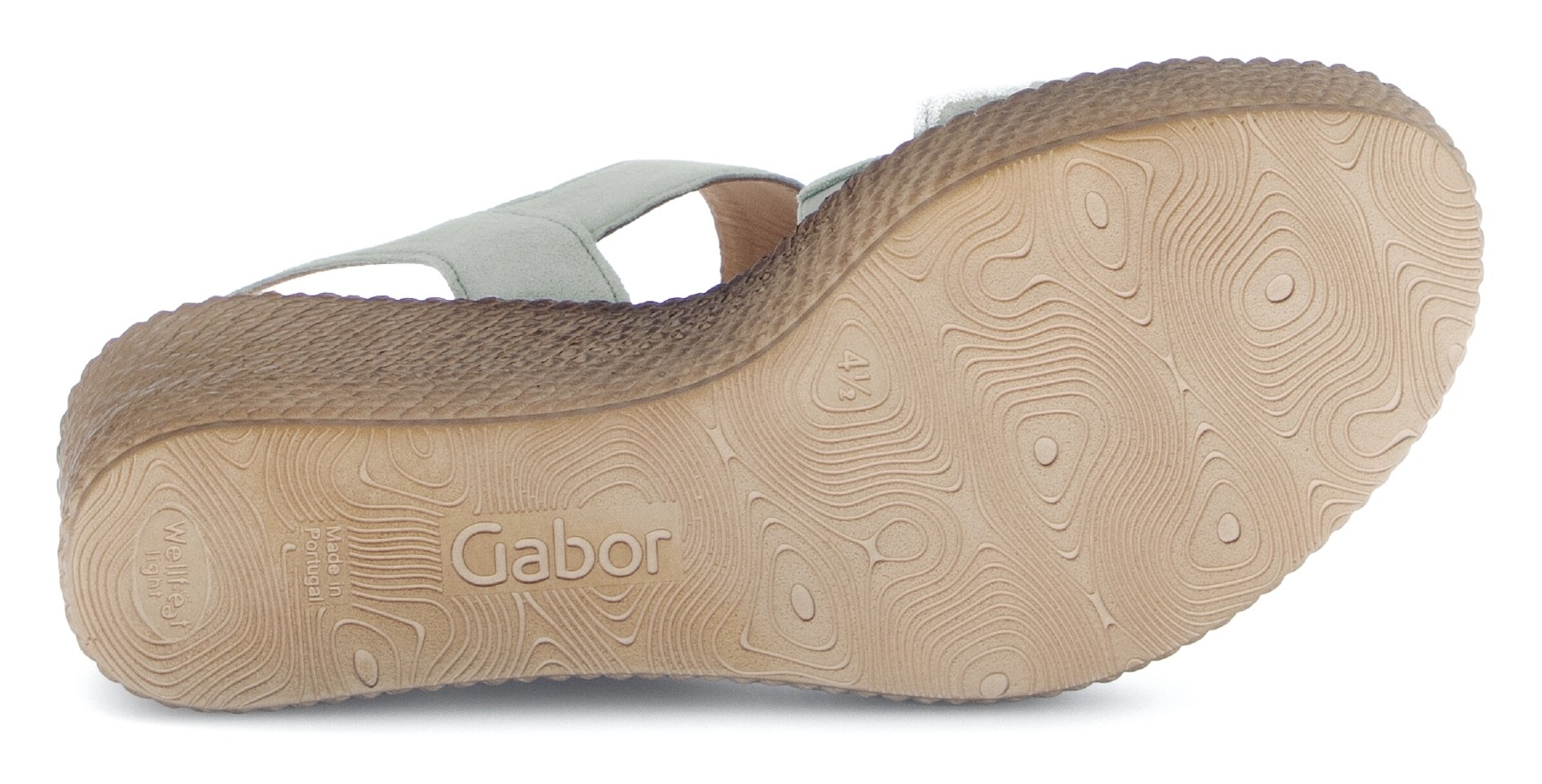 GABOR Strap Sandals in Green