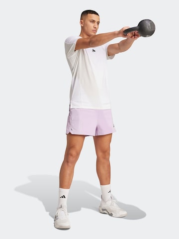 ADIDAS PERFORMANCE Обычный Спортивные штаны 'POWER' в Лиловый: спереди