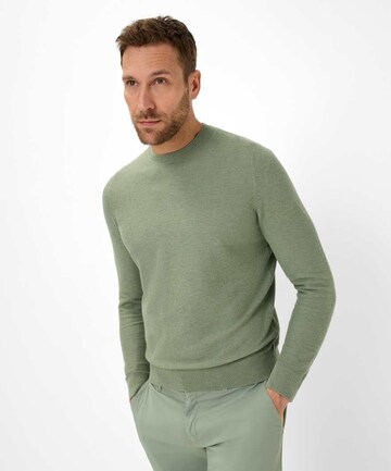 Pull-over 'RICK' BRAX en vert : devant
