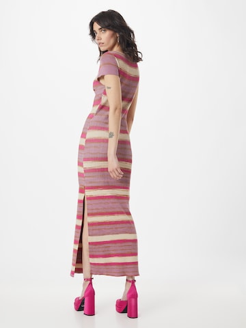PATRIZIA PEPE Gebreide jurk in Roze