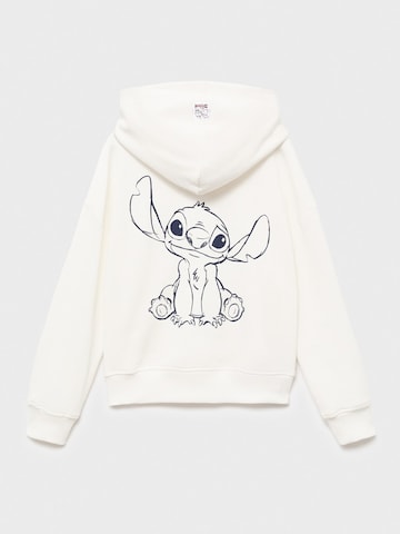 Sweat-shirt 'STIDAY' MANGO KIDS en blanc