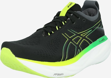 ASICS Running Shoes 'NIMBUS 25' in Black: front