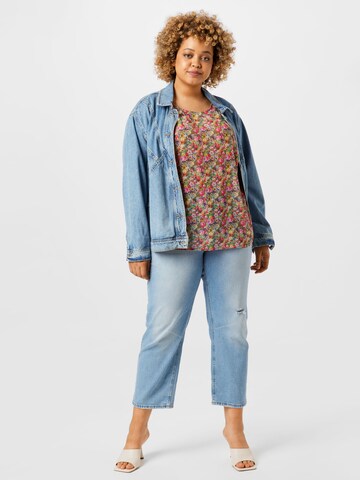 Zizzi Blouse 'MASTRID' in Roze