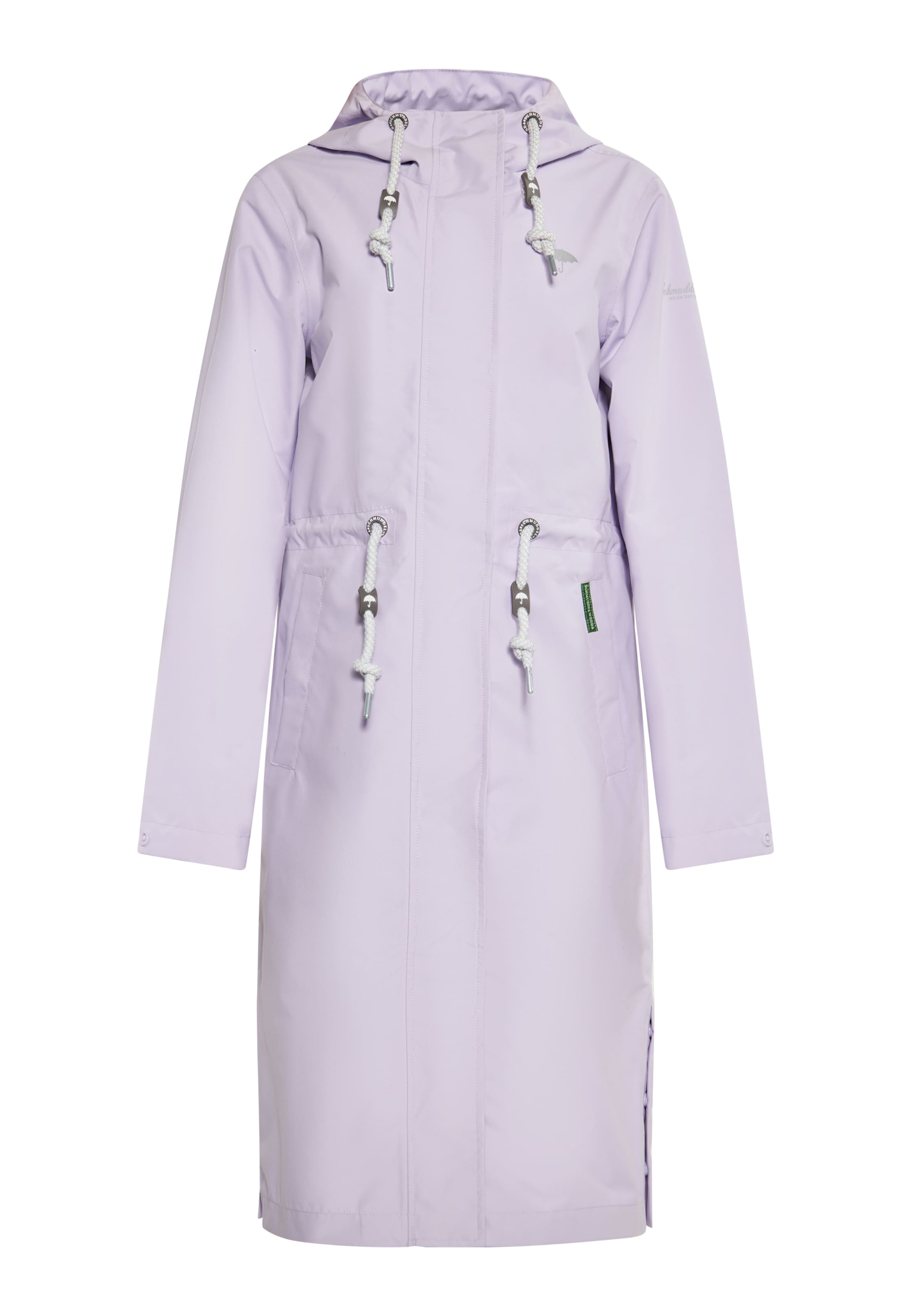Schmuddelwedda - Abrigo de entretiempo en lila: frente