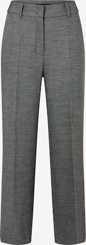 Cambio Wide leg Pleat-front trousers ' California ' in Grey: front