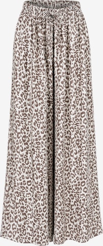 Pantalon 'Penelope' Seasons of April en marron : devant