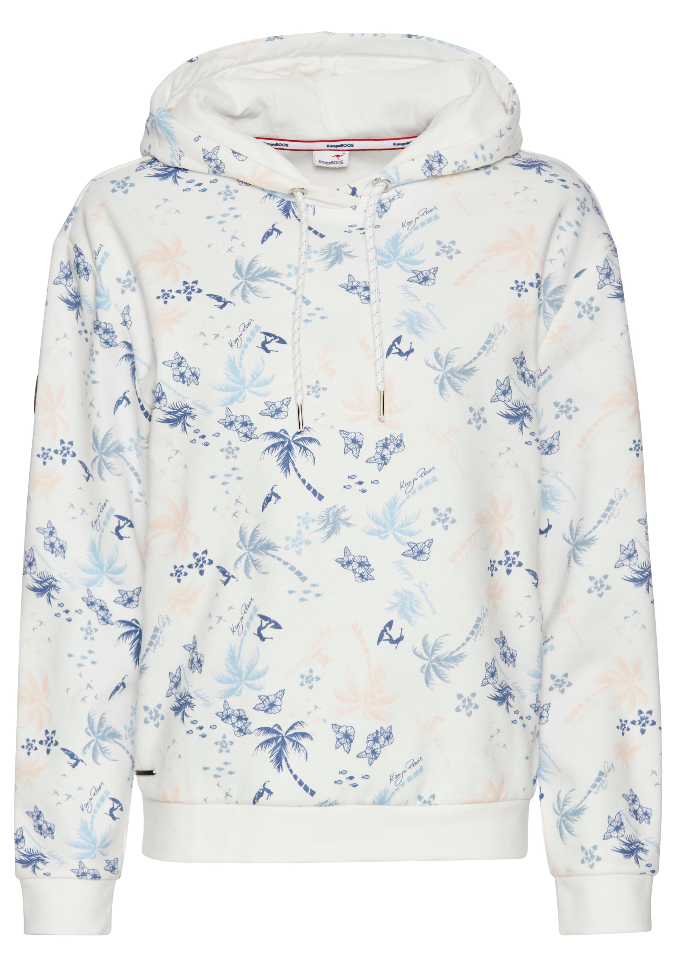 KangaROOS Sweatshirt in Weiß: Vorderseite