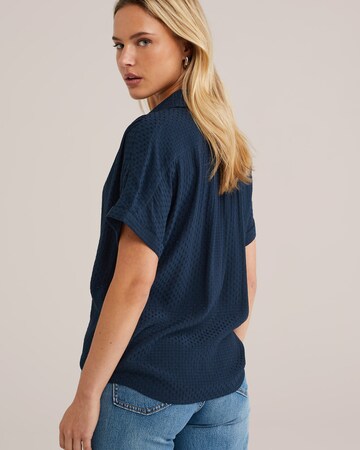 Chemisier WE Fashion en bleu