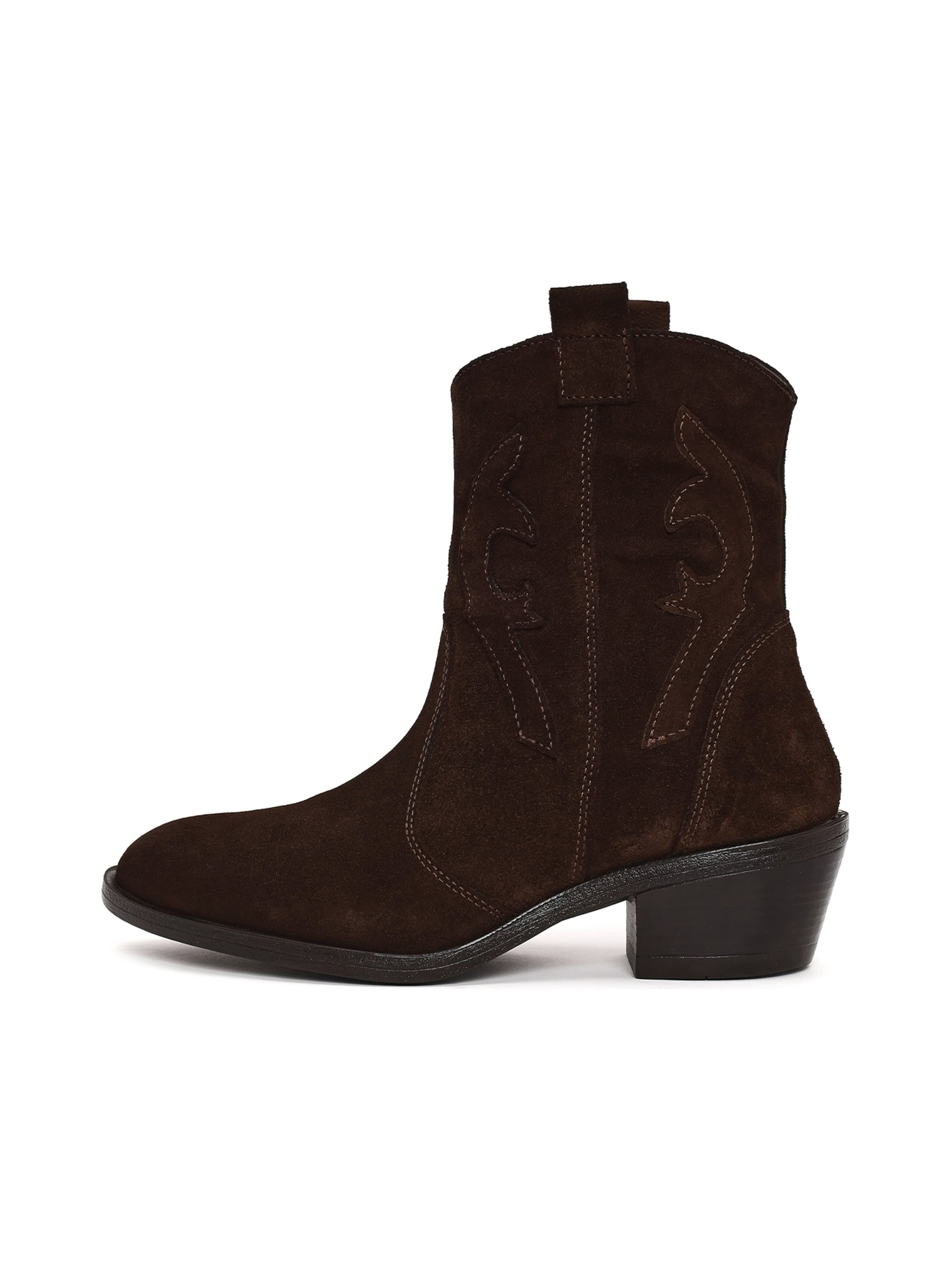 Bottes de cowboy Derimod en marron : devant