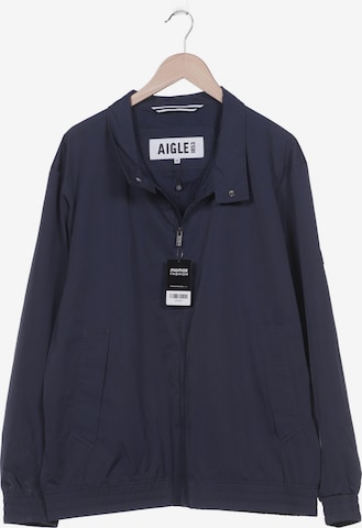 AIGLE Jacket & Coat in XXL in Blue: front