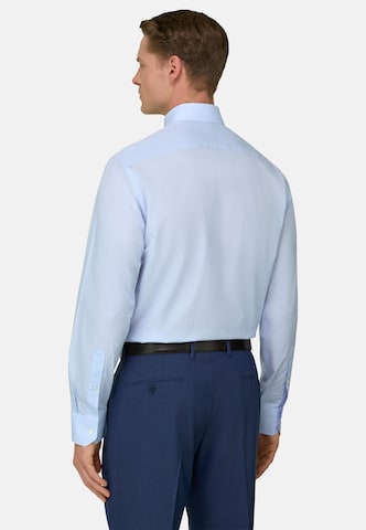 Boggi Milano Slim fit Button Up Shirt in Blue