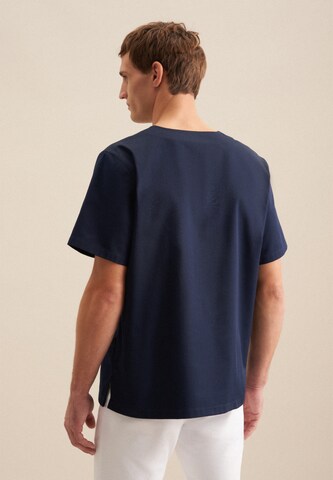 Coupe regular Chemise SEIDENSTICKER en bleu