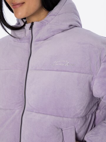FUBU Zimná bunda - fialová