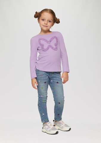 s.Oliver T-shirt i lila