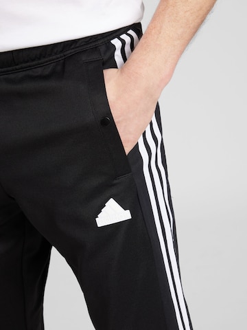 Slimfit Pantaloni sport 'Tiro' de la ADIDAS SPORTSWEAR pe negru