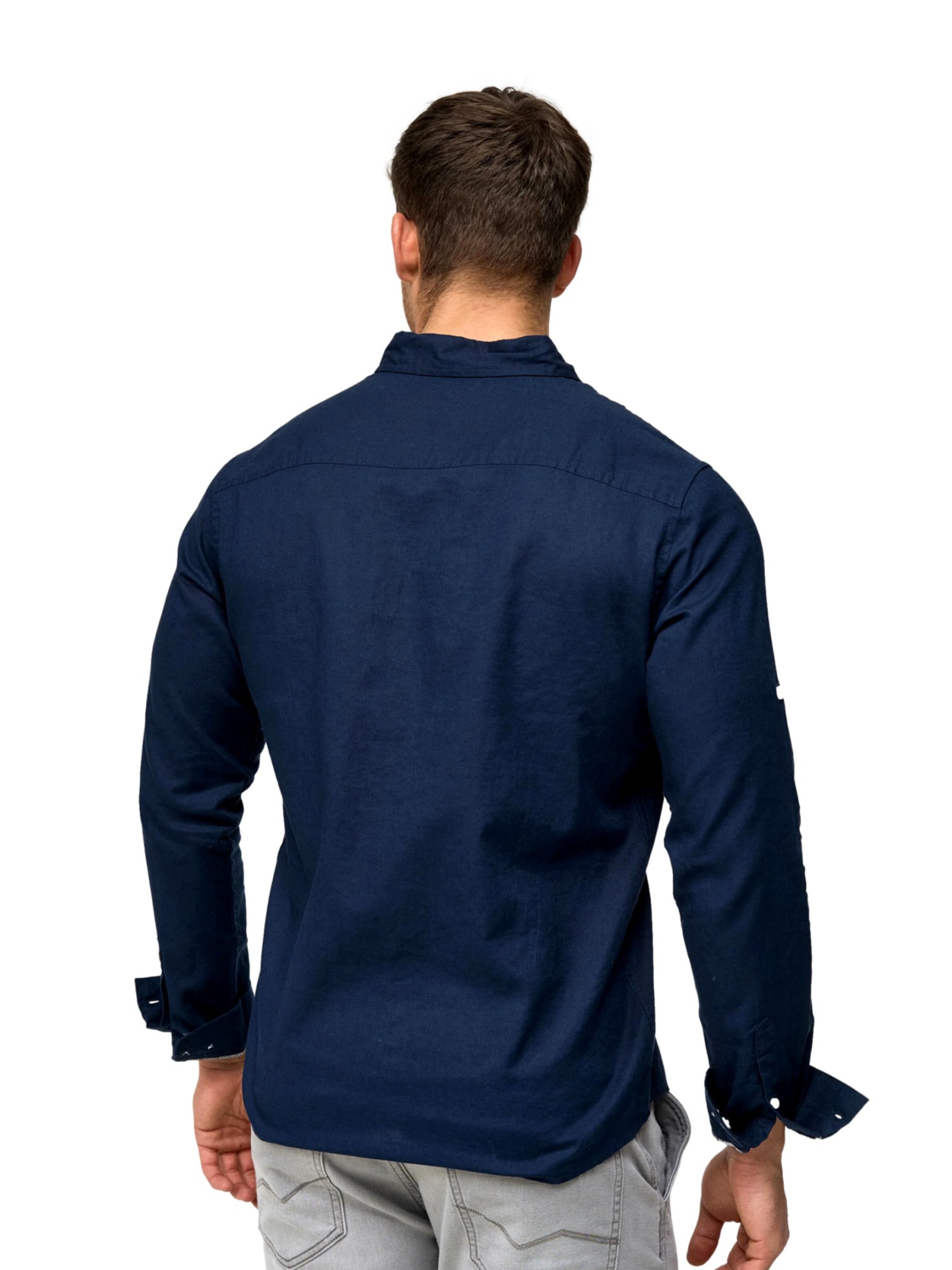 Regular fit Camicia 'Brayden' di INDICODE JEANS in blu