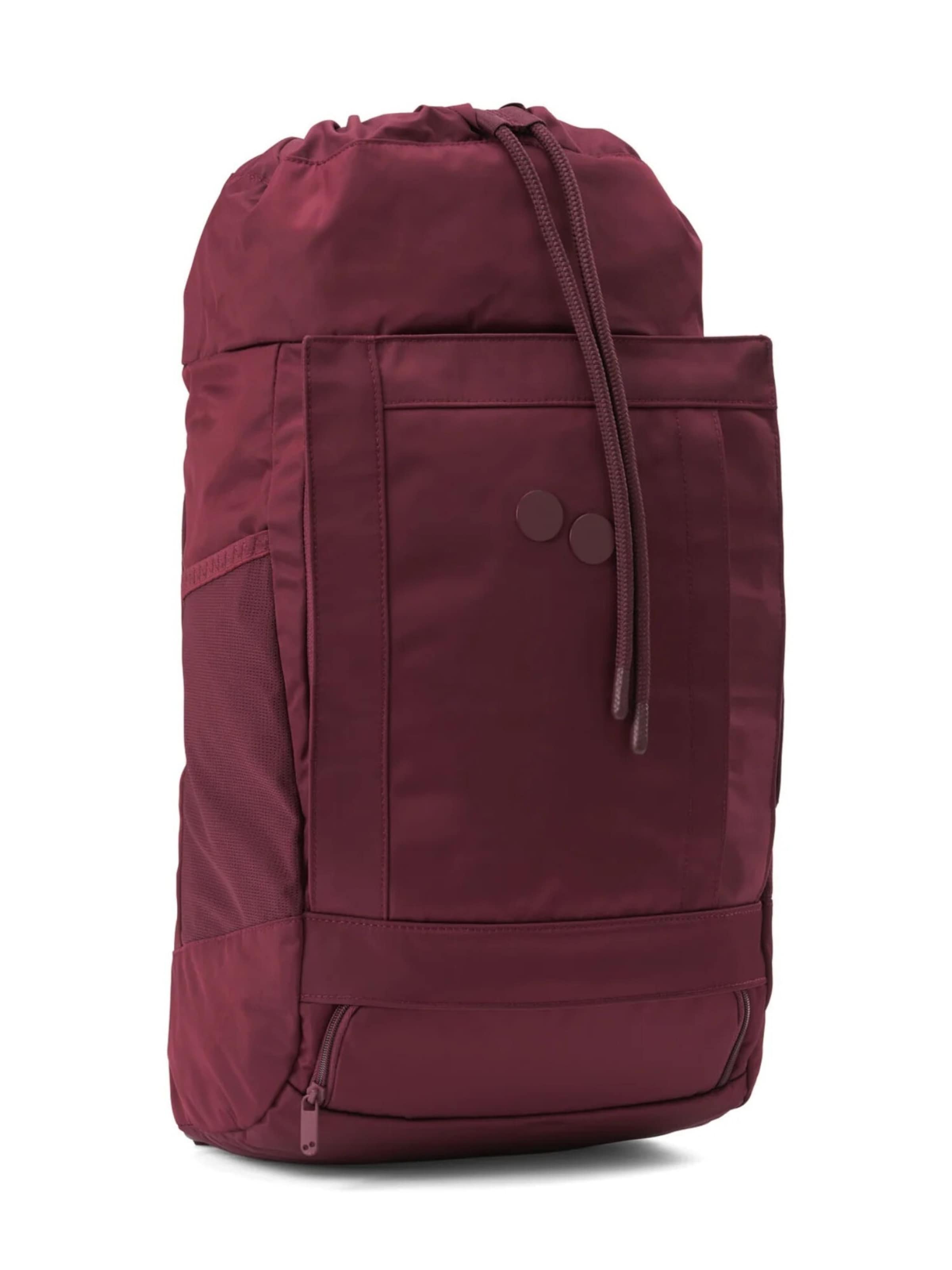 pinqponq Backpack 'Blok Medium' in Red: front
