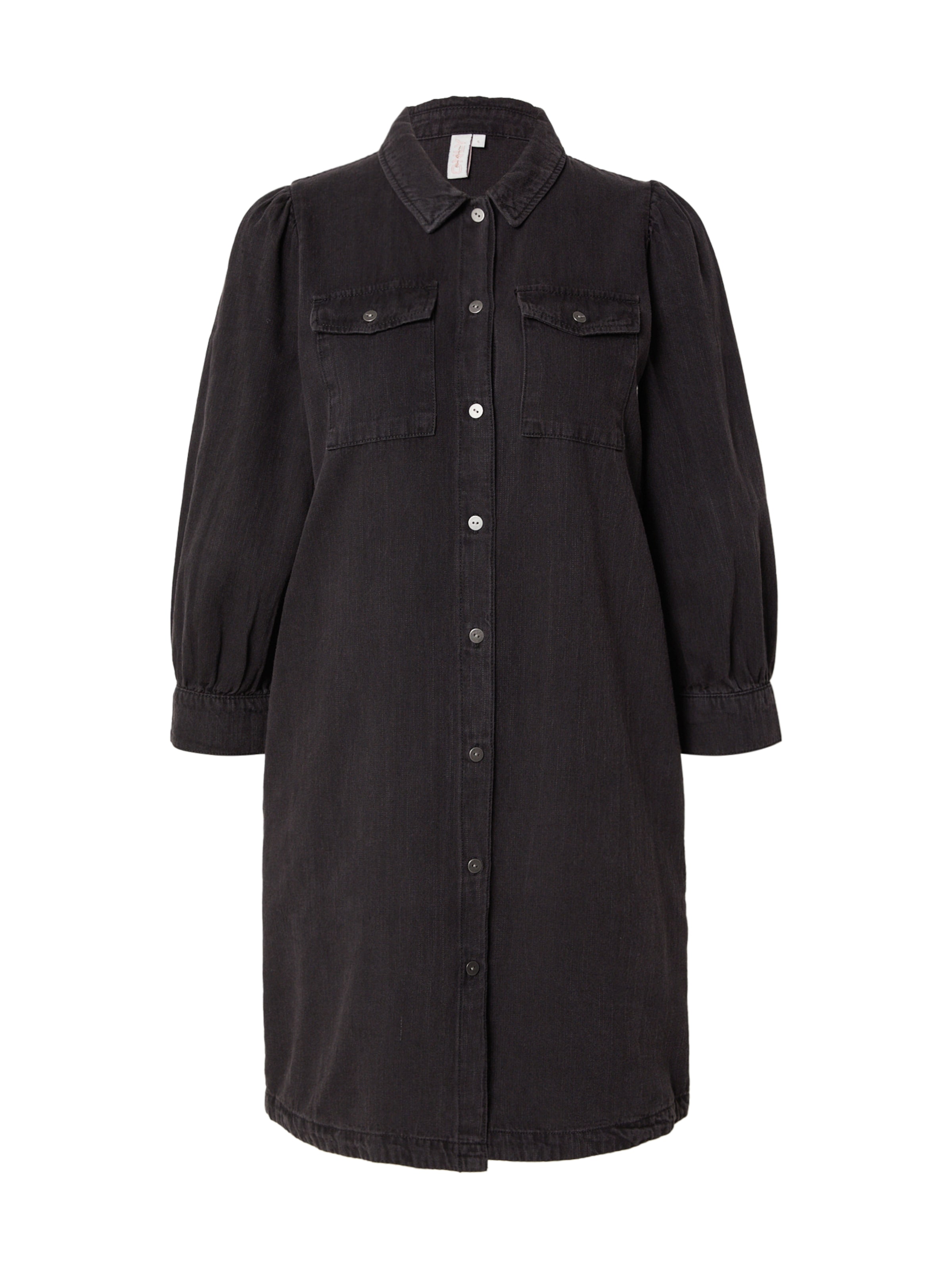 ONLY Košilové šaty 'ONLFELICA' – černá: přední strana