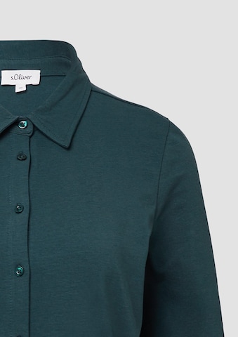 Chemisier s.Oliver en vert