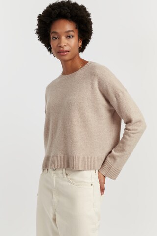 Chinti & Parker Pullover 'Basics' in Beige: Vorderseite