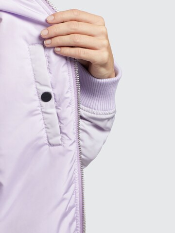 khujo Between-Season Jacket 'Nova' in Purple