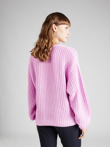 Geacă tricotată 'LENA' de la JAN 'N JUNE pe roz