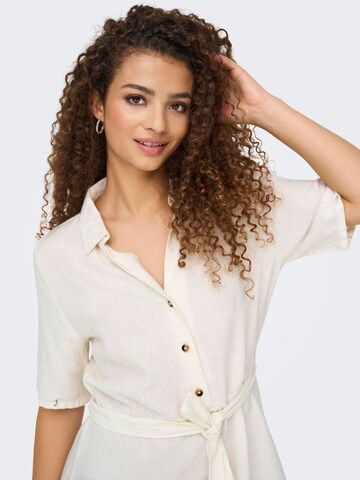 Robe-chemise 'JDYSay' JDY en blanc