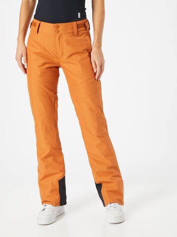 Regular Pantalon outdoor 'Adiv Malla' BILLABONG en marron : devant