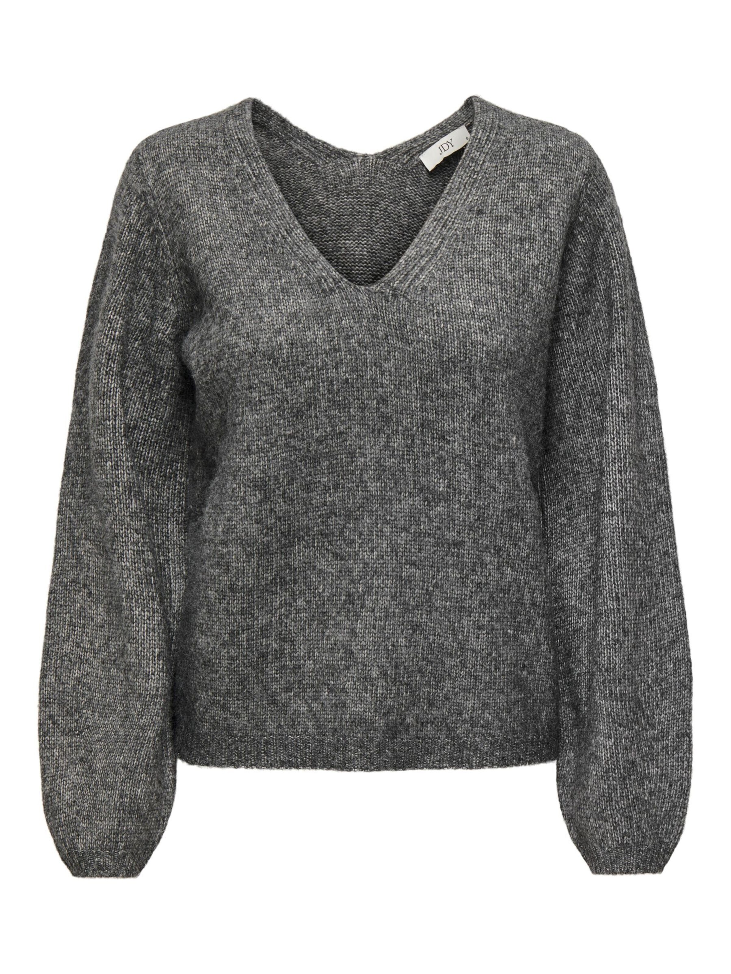 JDY Trui 'Silja'' in Grijs: voorkant