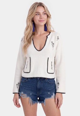 IZIA - Jersey en blanco: frente