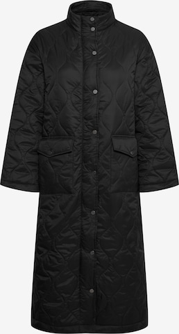 b.young Between-Seasons Coat in Black: front
