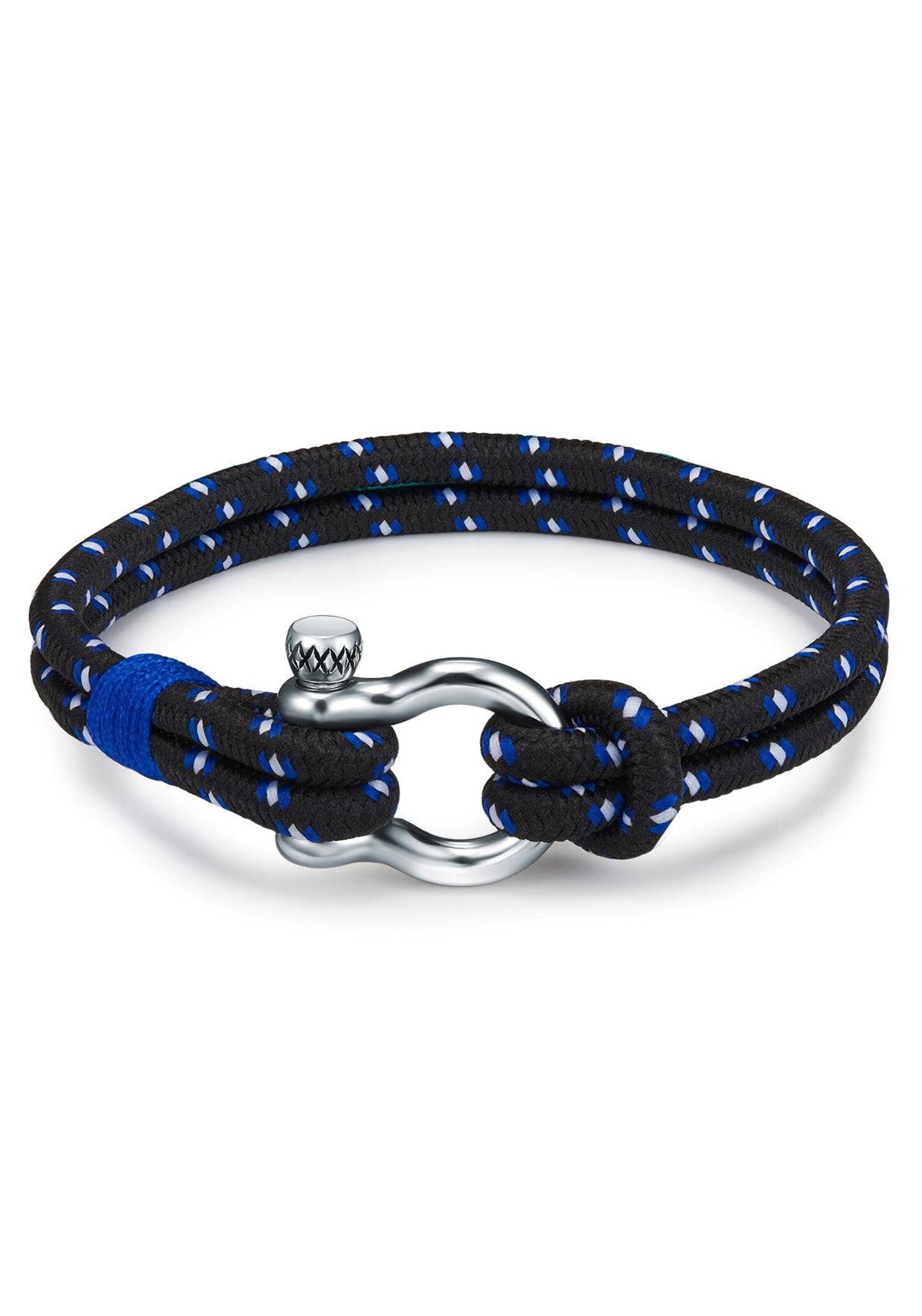 Braccialetto di True Rebels in nero: frontale