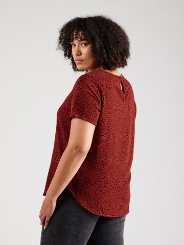 ONLY Carmakoma - Blusa 'CARVICA' en rojo